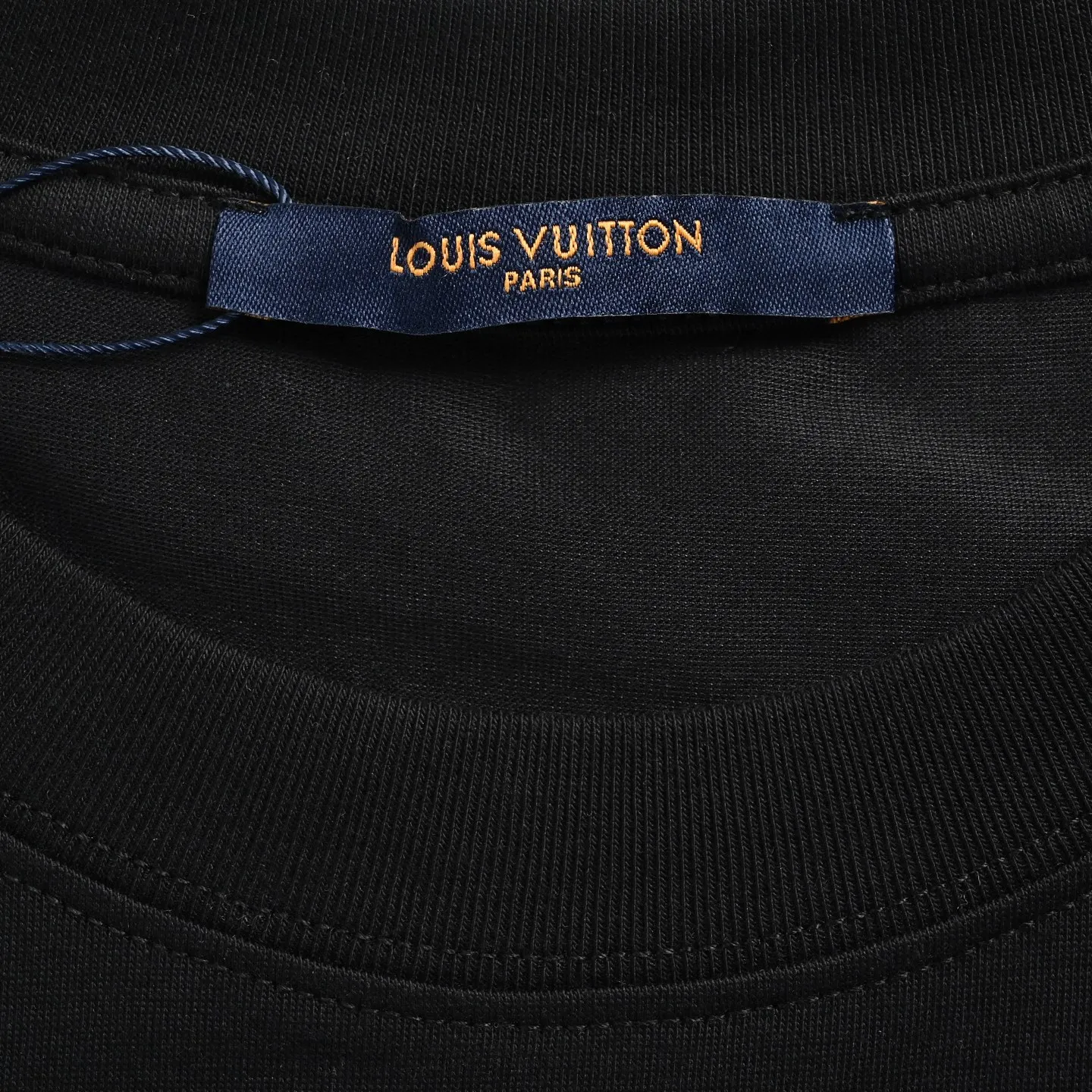 Louis Vuitton/Louis Vuitton 26ss cherry blossom embroidered LV logo short sleeves